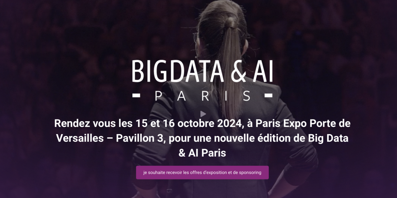 Save the date : Bigdata & AI Paris