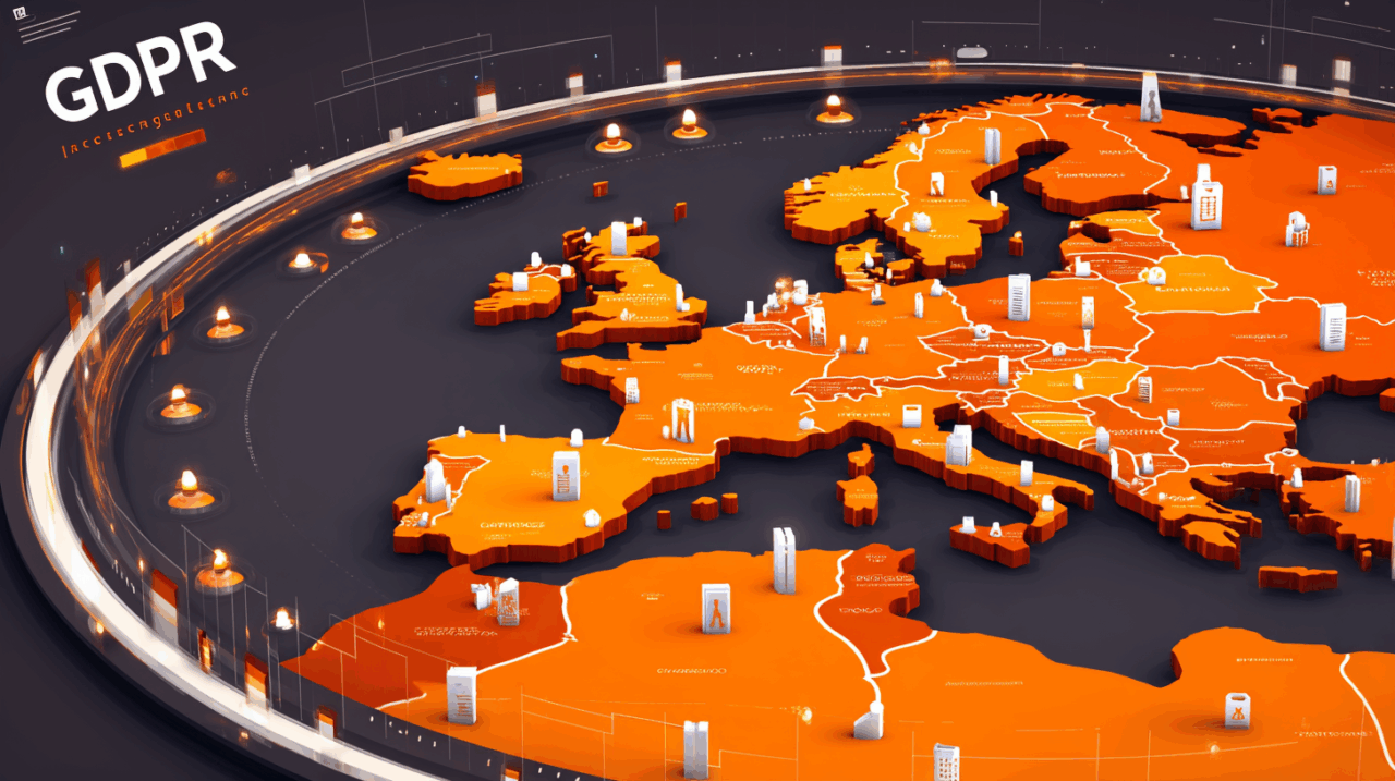 GDPR map
