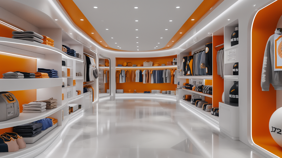 Retail store illustration