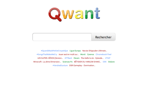 Qwant : le moteur de recherche français