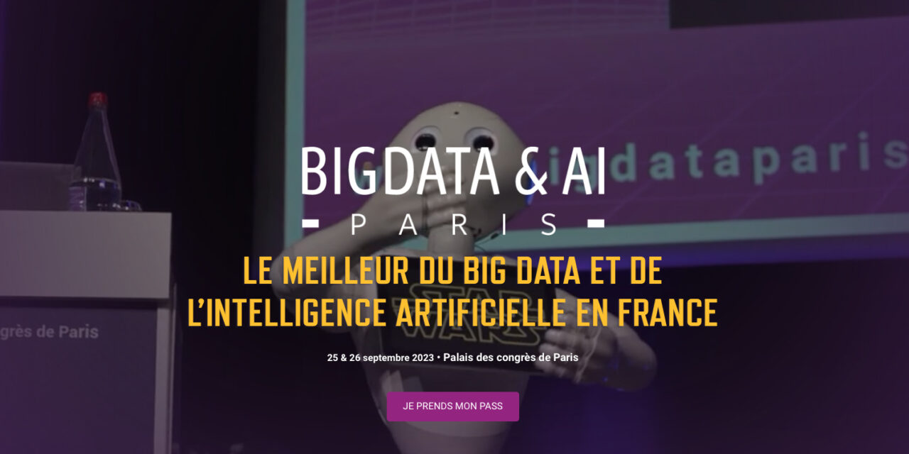 Save the date : Bigdata & AI Paris
