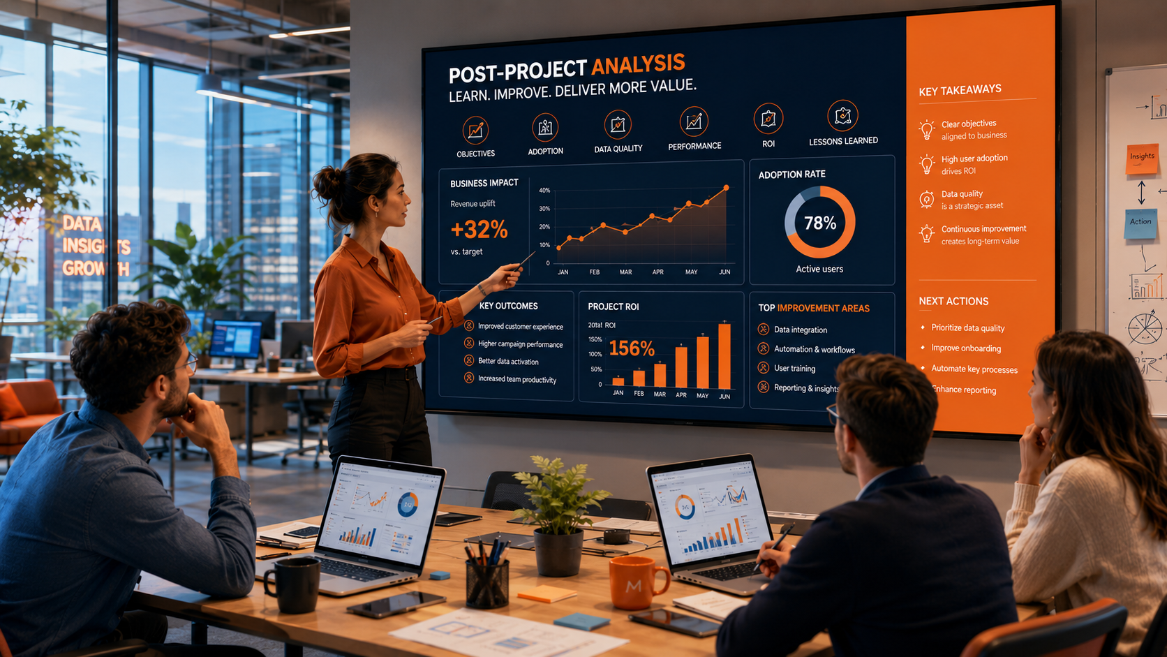 Analyse post-projet : pourquoi le Retex devient un outil clé de gouvernance martech