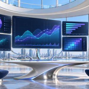 Marketing visualizations. Customer journey